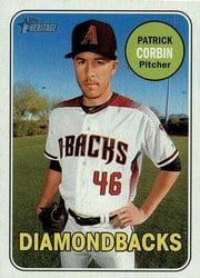 2018 Topps Heritage Base Set Patrick Corbin #460 card