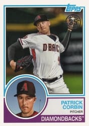 2018 Topps Update 1983 Topps Patrick Corbin #83-29 card