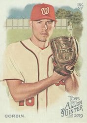 2019 Topps Allen & Ginter Base Set Patrick Corbin #71 card