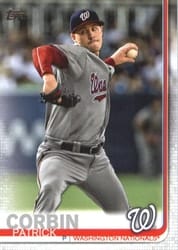 2019 Topps Base Set Patrick Corbin #510 card
