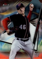 2020 Finest Base Set Patrick Corbin #121 card