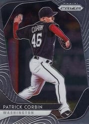 2020 Panini Prizm Base Set Patrick Corbin #187 card