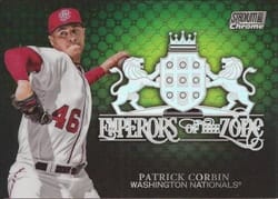 2020 Stadium Club Chrome Emperors of the Zone Patrick Corbin #EOZ-25 card