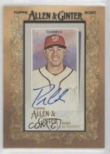 2020 Topps Allen & Ginter Mini Autographs Patrick Corbin #MA-PC card
