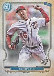 2020 Topps Gypsy Queen Base Set Patrick Corbin #163 card