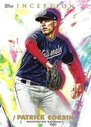 2020 Topps Inception Base Set Patrick Corbin #95 card