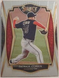2021 Panini Select Base Set Patrick Corbin #122 card