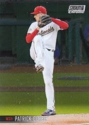 2021 Stadium Club Chrome Base Set Patrick Corbin #267 card