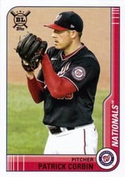 2021 Topps Big League Base Set Patrick Corbin #66 card