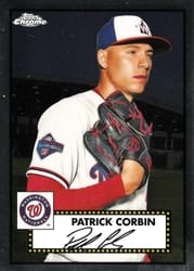 2021 Topps Chrome Platinum Anniversary Base Set Patrick Corbin #285 card