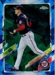2021 Topps Chrome Sapphire Edition Base Set Patrick Corbin #146 card