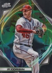 2022 Topps Cosmic Chrome Base Set Patrick Corbin #112 card