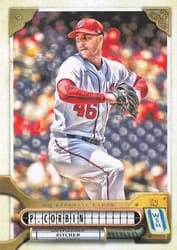 2022 Topps Gypsy Queen Base Set Patrick Corbin #287 card