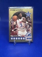1990-91 Hoops Base Set Patrick Ewing #4 card