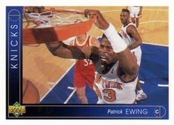 1993-94 Upper Deck Base Set Patrick Ewing #256 card