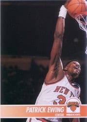 1994-95 Hoops Base Set Patrick Ewing #142 card