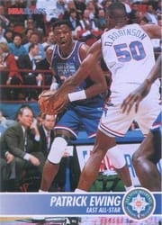 1994-95 Hoops Base Set Patrick Ewing #228 card