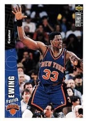 1996-97 Collector's Choice Base Set Patrick Ewing #290 card