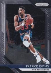2018-19 Panini Prizm Base Set Patrick Ewing #105 card