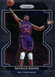 2021-22 Panini Prizm Base Set Patrick Ewing #245 card