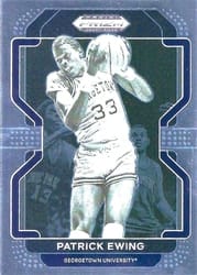 2022 Panini Prizm Draft Picks Base Set Patrick Ewing #38 card