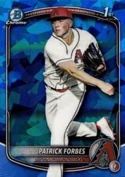 2025 Bowman Draft Sapphire Base Set Patrick Forbes #BDC-89 card