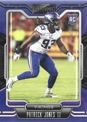 2021 Panini Playbook Base Set Patrick Jones II #175 card