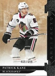 2019-20 Upper Deck Artifacts Base Set Patrick Kane #103 card