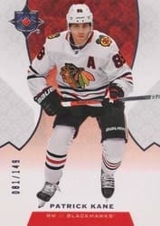 2019-20 Upper Deck Ultimate Collection Base Set Patrick Kane #40 card