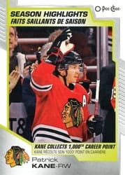 2020-21 O-Pee-Chee Base Set Patrick Kane #599 card