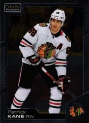 2020-21 O-Pee-Chee Platinum Base Set Patrick Kane #145 card