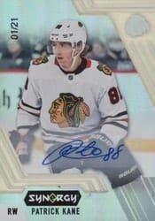2020-21 Upper Deck Synergy Base Set Patrick Kane #8 card