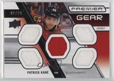 2021-22 Upper Deck Premier Premier Gear Jersey Patrick Kane #PG-PK card