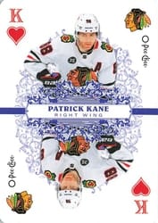 2022-23 O-Pee-Chee Playing Cards Patrick Kane #K-HEARTS card