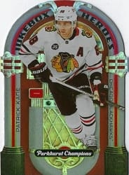 2022-23 Parkhurst Champions Jukebox Heroes Patrick Kane #JH-12 card