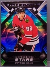 2022-23 Upper Deck Black Diamond Diamond Stars Patrick Kane #BDS-PK card