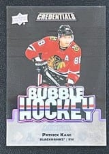 2022-23 Upper Deck Credentials Bubble Hockey Patrick Kane #BH-PK card