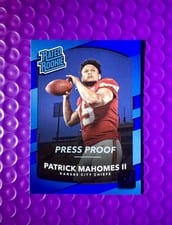 Patrick Mahomes II 2017 Panini Donruss card