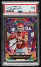 Patrick Mahomes II 2017 Panini Prizm Illumination card