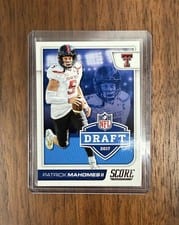 2017 Panini Score NFL Draft Patrick Mahomes II #2 card