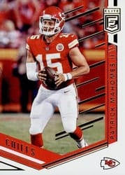2018 Donruss Elite Base Set Patrick Mahomes II #11 card