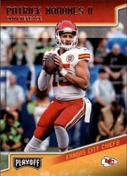 2018 Panini Playoff Base Set Patrick Mahomes II #94 card