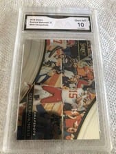 2018 Panini Select Snapshots Patrick Mahomes II #SN-1 card