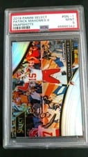 2018 Panini Select Snapshots Patrick Mahomes II #SN-1 card