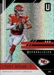 2018 Panini Unparalleled Base Set Patrick Mahomes II #94 card