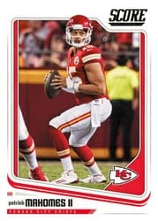 2018 Score Base Set Patrick Mahomes II #159 card
