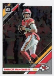 2019 Donruss Optic Base Set Patrick Mahomes II #1 card
