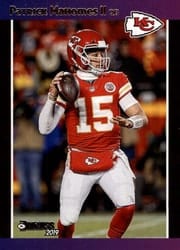 2019 Donruss Retro 1989 Patrick Mahomes II #RET-9 card