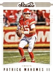 2019 Panini Chronicles Studio Patrick Mahomes II #S18 card
