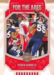 2019 Panini Legacy For the Ages Patrick Mahomes II #FTA-PM card